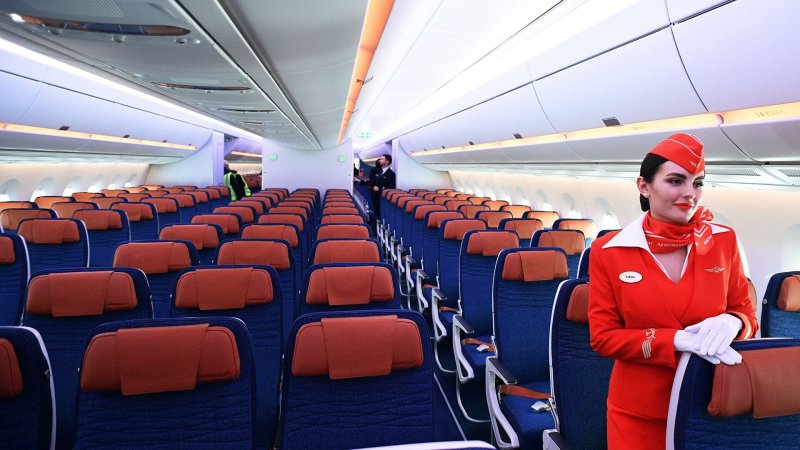 Airbus a350-900 Аэрофлот салон