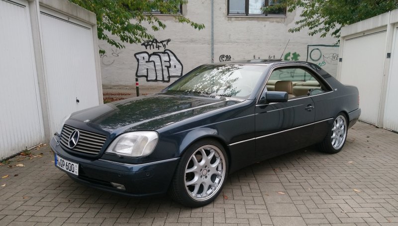 Мерседес CL w140 купе