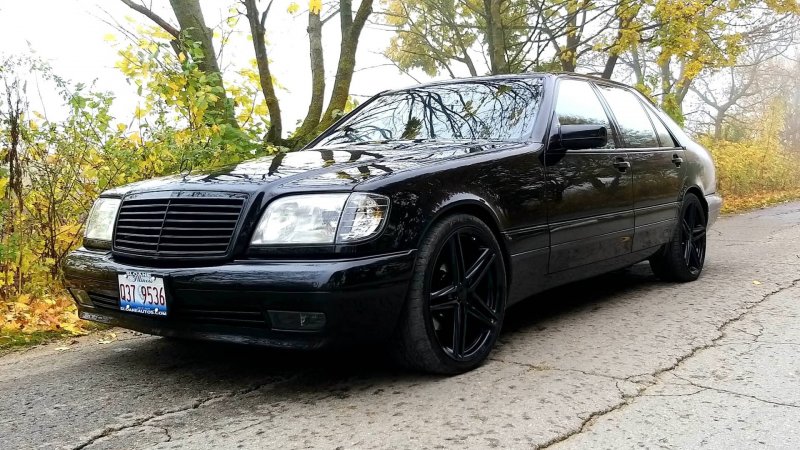 Мерседес w140 s600 v12