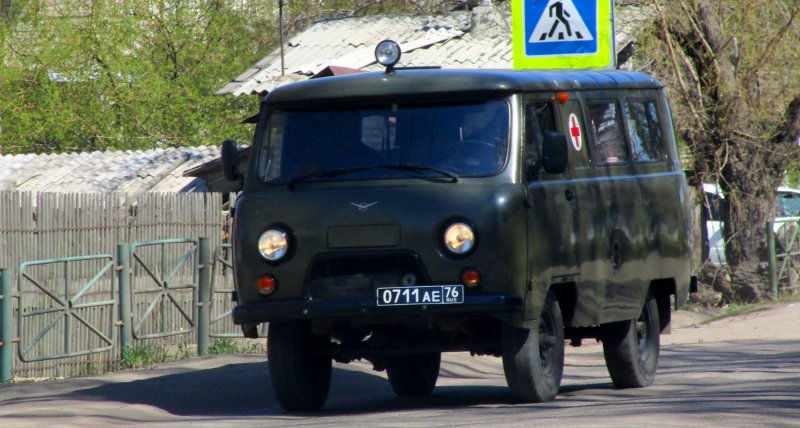 УАЗ-452а санитарный автомобиль