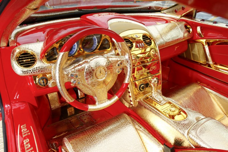 Mercedes-Benz SLR MCLAREN 999 Red Gold Dream Ueli Anliker 2011