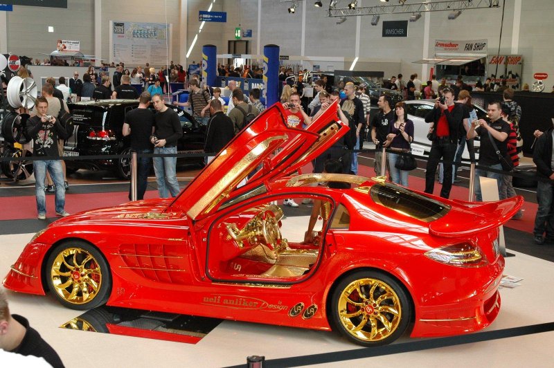 Mercedes-Benz SLR MCLAREN 999 Red Gold Dream Ueli Anliker