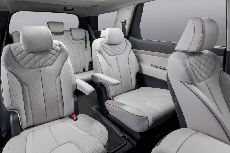Hyundai Palisade 2020 интерьер