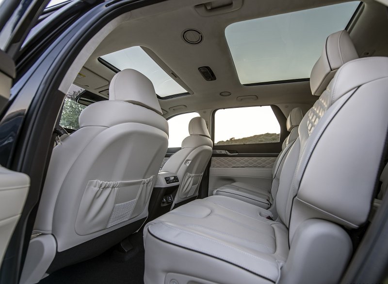 Hyundai Palisade 2021 интерьер
