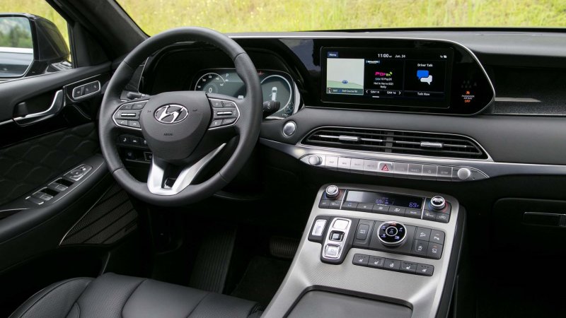 Hyundai Palisade 2020 интерьер