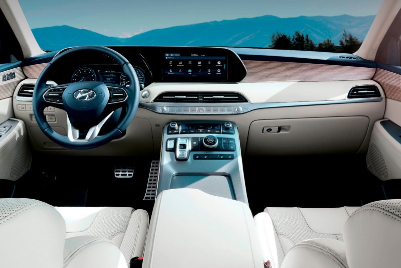 Hyundai Palisade 2021 салон