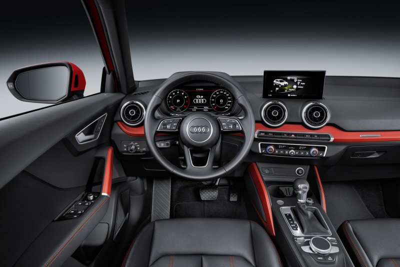 Audi q2 интерьер