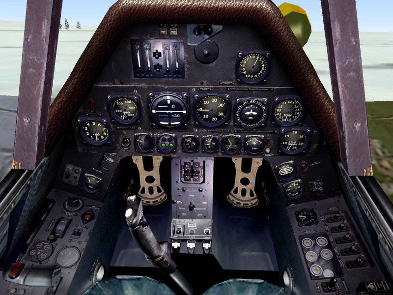 FW-190d-9 Cockpit