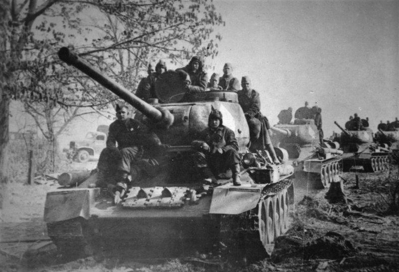Т-34 В Берлине
