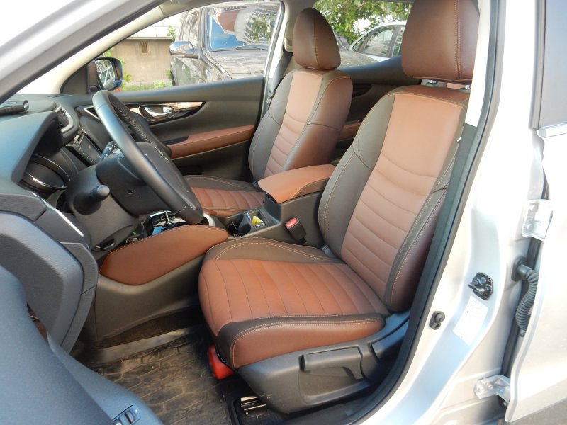 Nissan Qashqai j10 салон алькантара