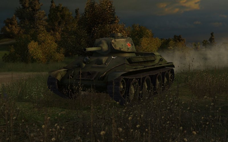 Танк т 70 из игры World of Tanks