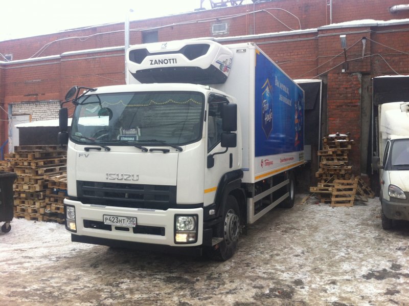 Рефрижератор Исузу из x5 Logistic