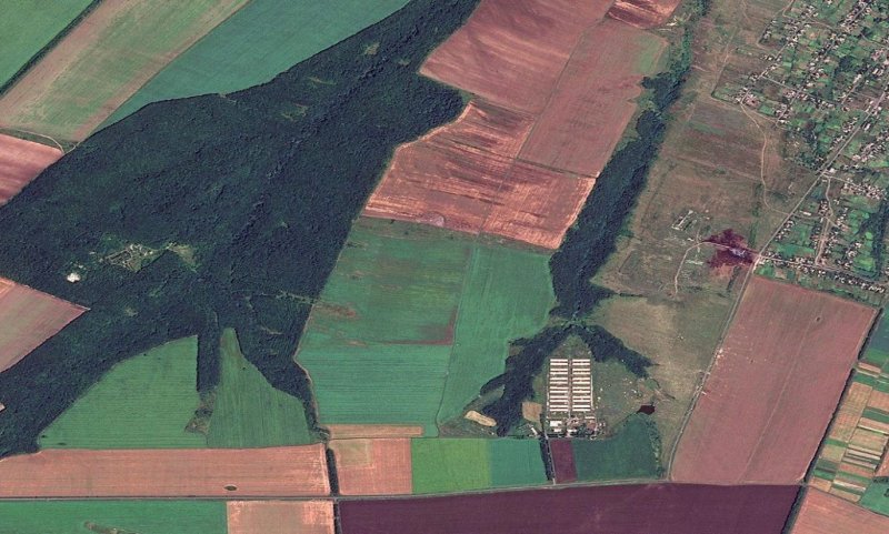 Спутниковые фото Боинг MH-17