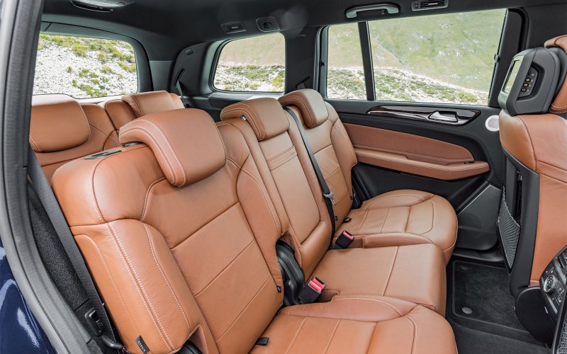 Mercedes Benz GLS 2017 салон