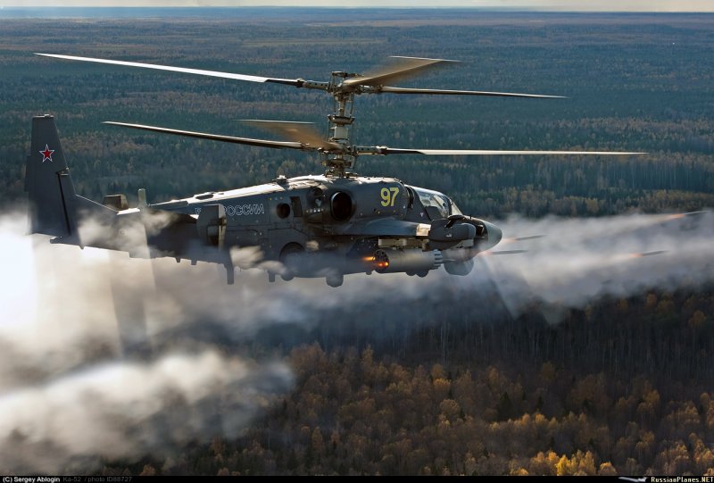 Ударный вертолет ка-52 Аллигатор