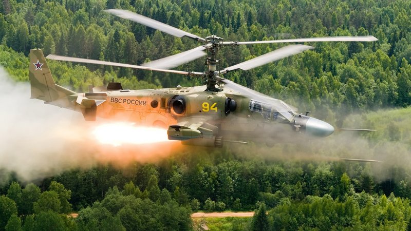 Вертолет ка-52 "Аллигатор"