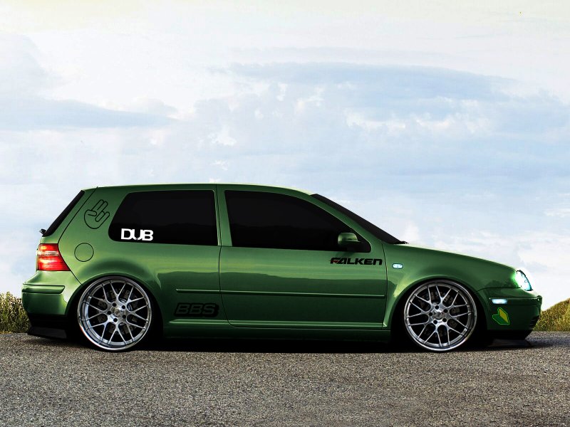 Volkswagen Golf тюнингованный