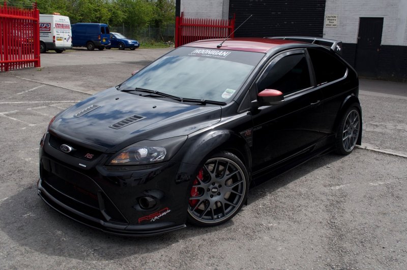 Ford Focus 3 Black Tuning