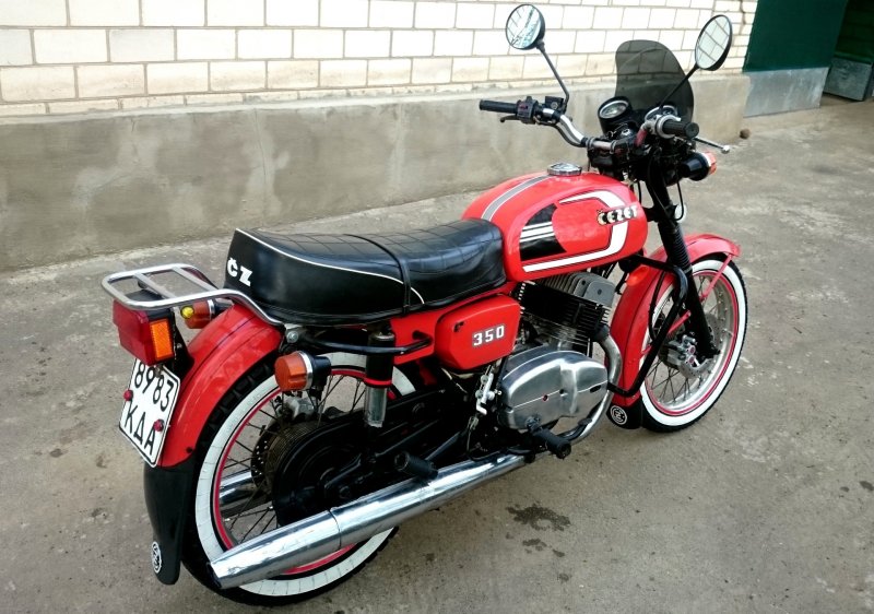 Чезет 350 6 вольт
