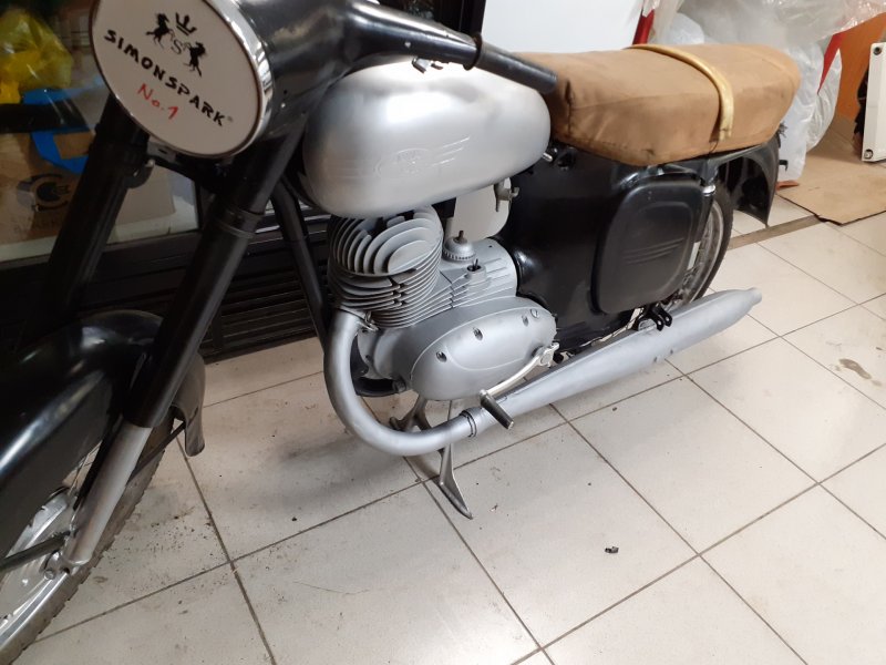 Мотоцикл Чезет 350 кросс