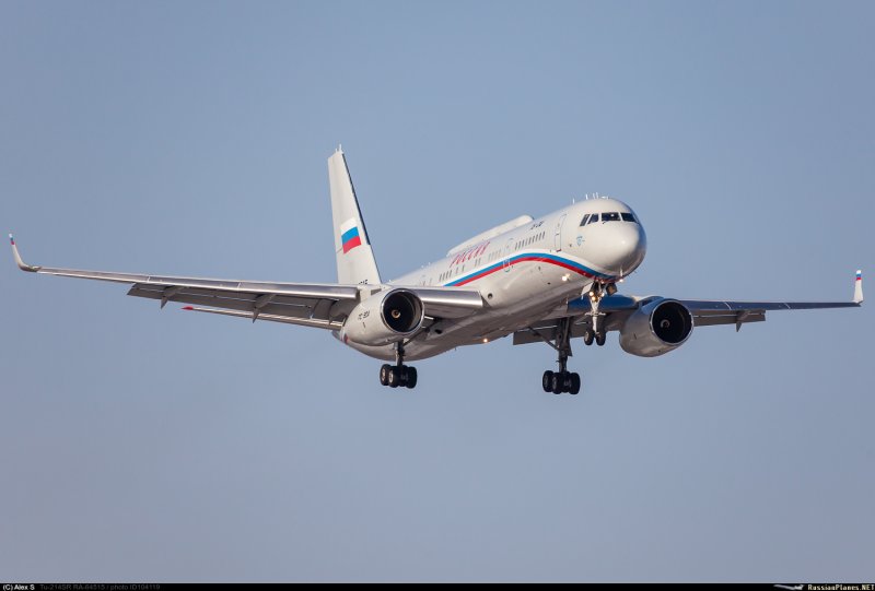 Ту-214ср внутри