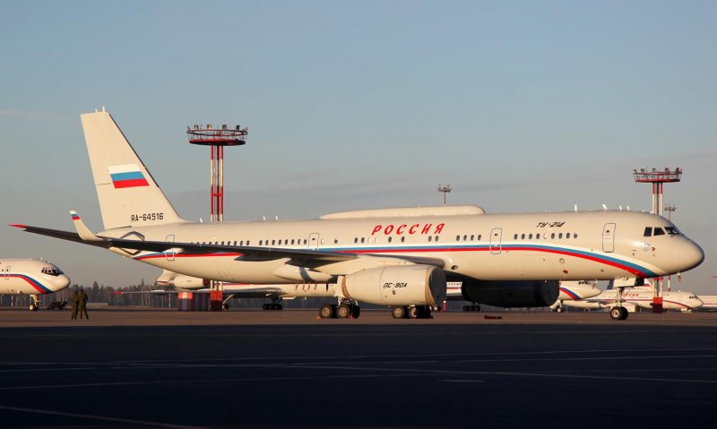 Ту-214ср самолет-ретранслятор
