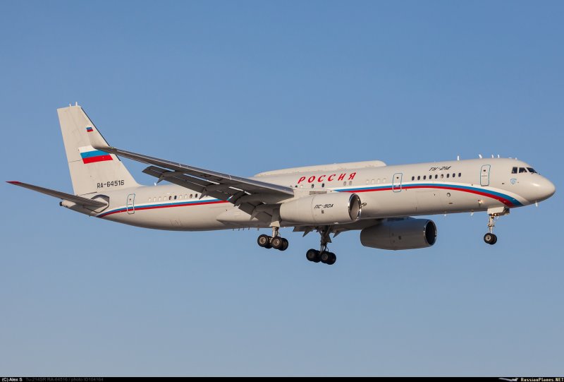 Ту-214 сло Россия