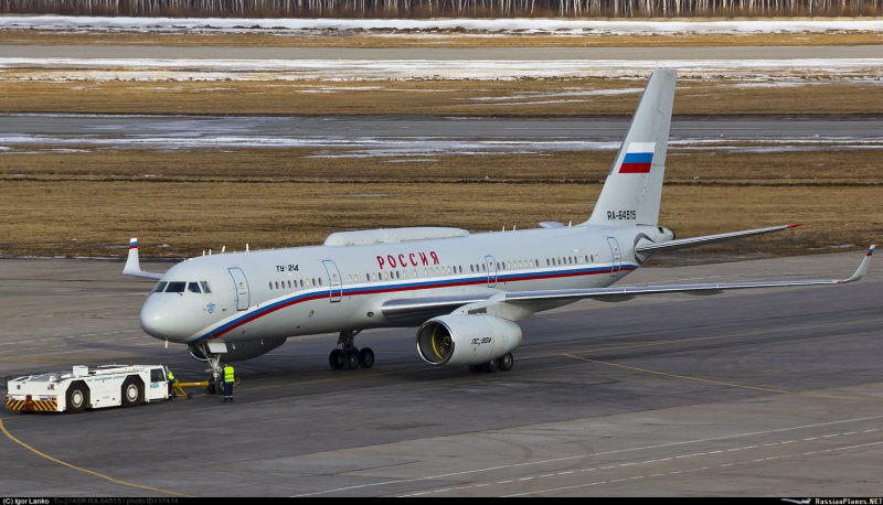 Tupolev tu-214sr ra-64528