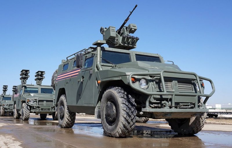 АМН 233114 тигр-м с боевым модулем арбалет-дм