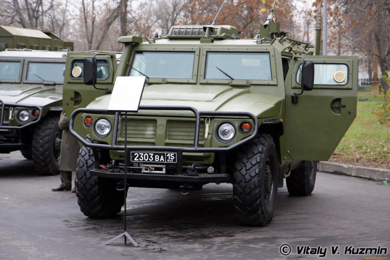 ГАЗ 2330 «тигр» (КШМ Р-145бма )