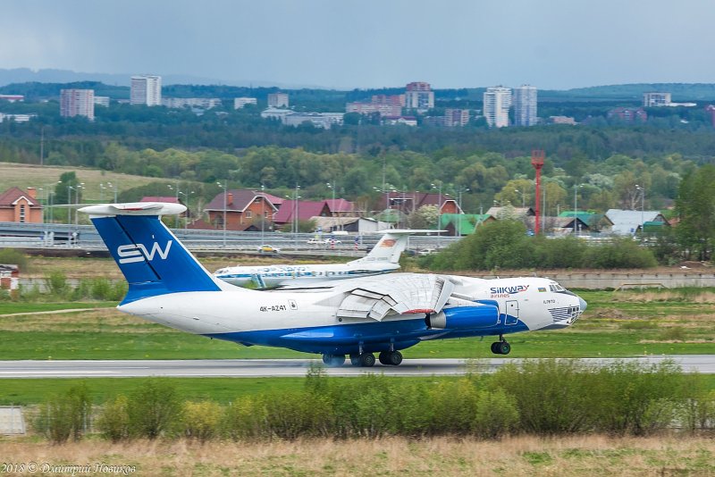 Ту-134 на даче