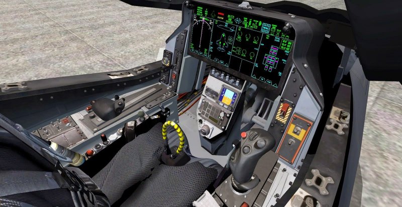 F 35 Raptor кабина