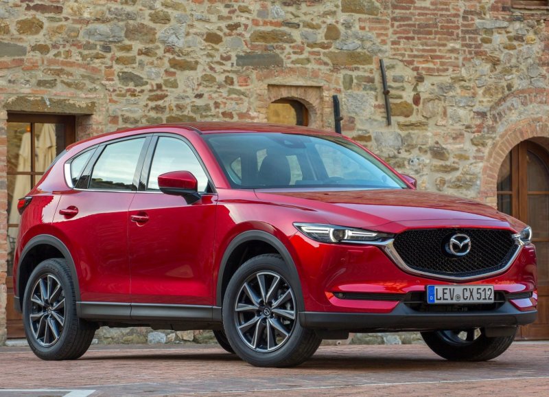 Mazda CX 5 синяя