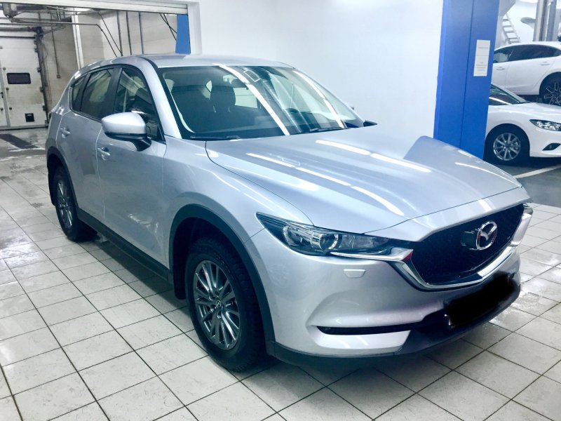Mazda cx5 серебро