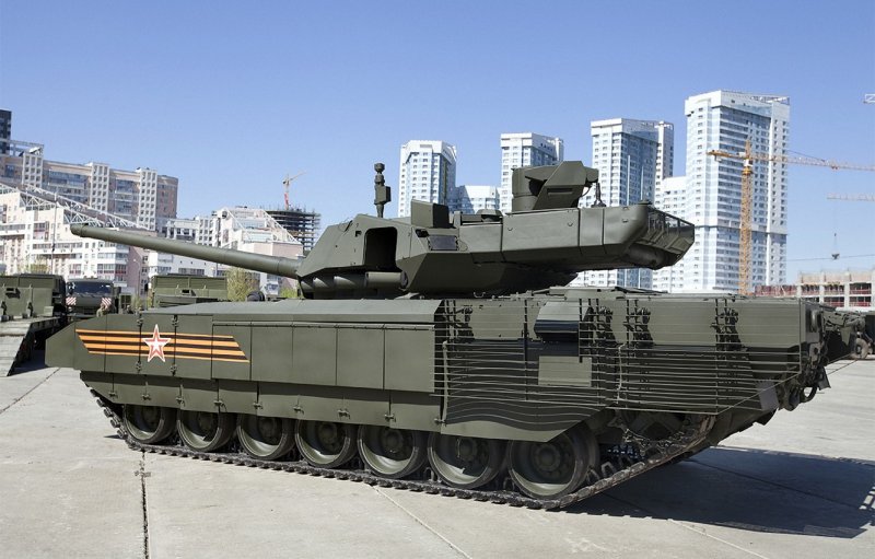 Т-14 Армата на параде Победы