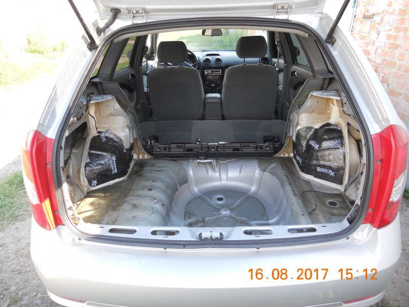 Chevrolet Lacetti универсал салон багажник