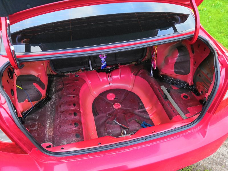 Chevrolet Lacetti седан багажник