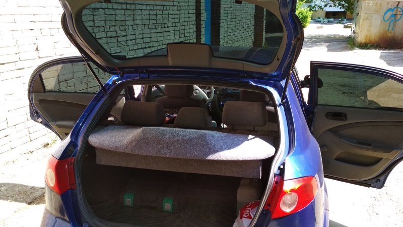 Chevrolet Lacetti хэтчбек багажник