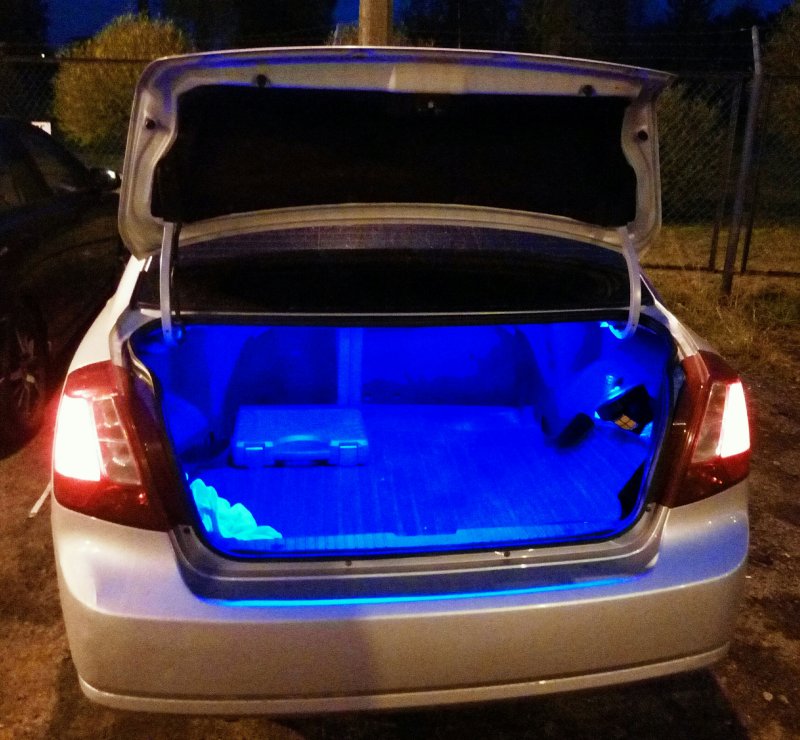Chevrolet Lacetti седан багажник
