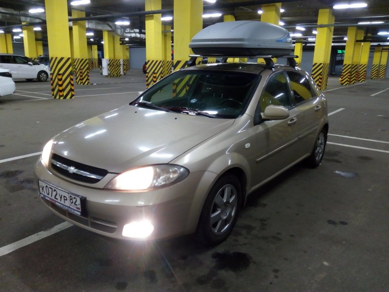 Chevrolet Lacetti хэтчбек багажник на крышу