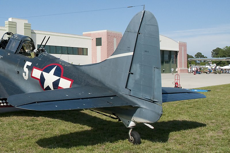 SBD Dauntless на тихом океане