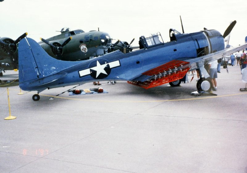 SBD Dauntless арт