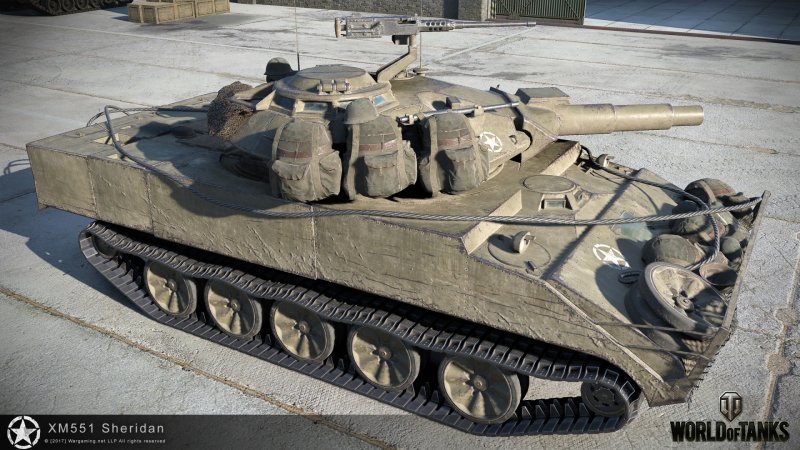 Xm551 Sheridan WOT