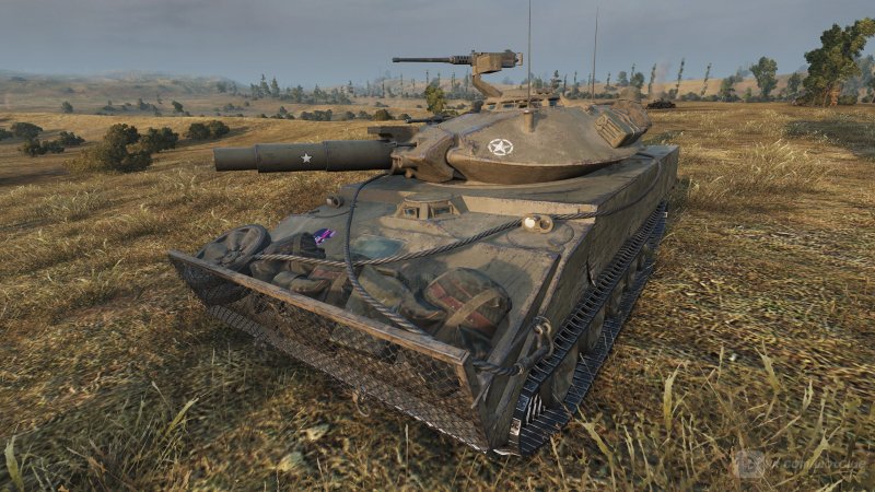Шеридан xm551 WOT