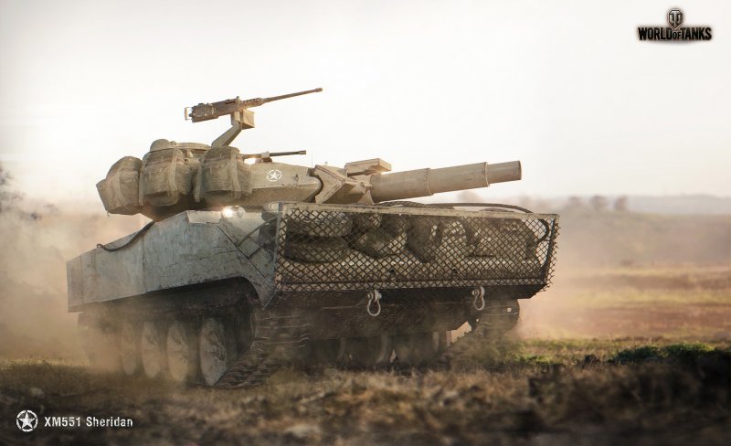 Шеридан танк World of Tanks