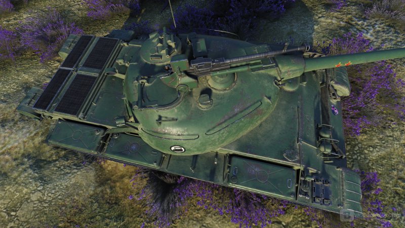 Т-54 вид сверху