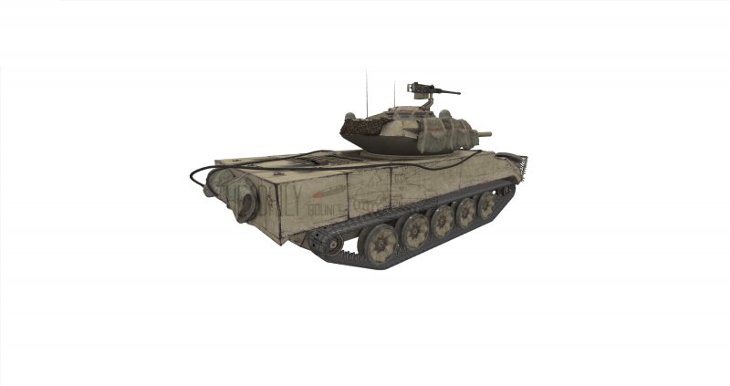 Xm551 Sheridan чертеж