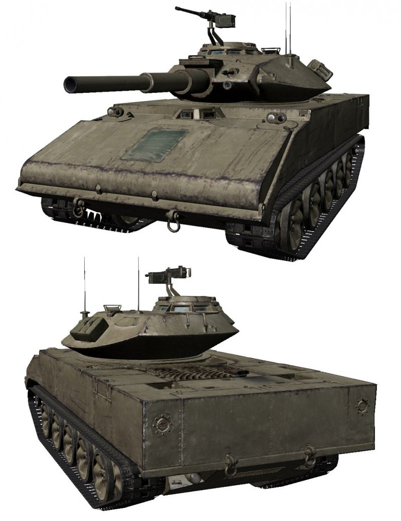 Танк Шеридан xm551