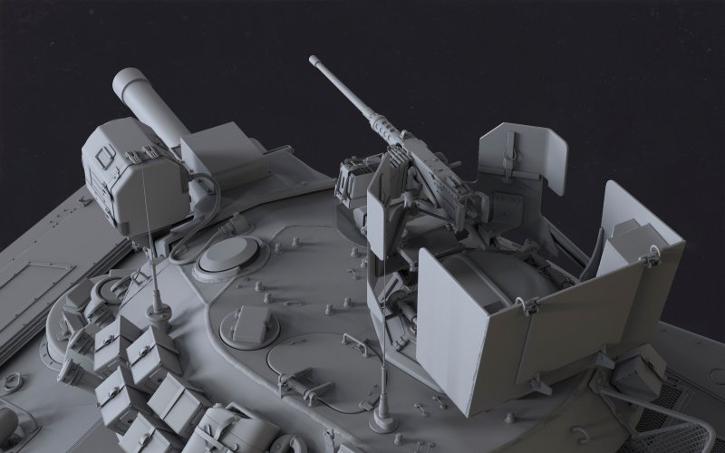 Xm551 Sheridan сборная модель