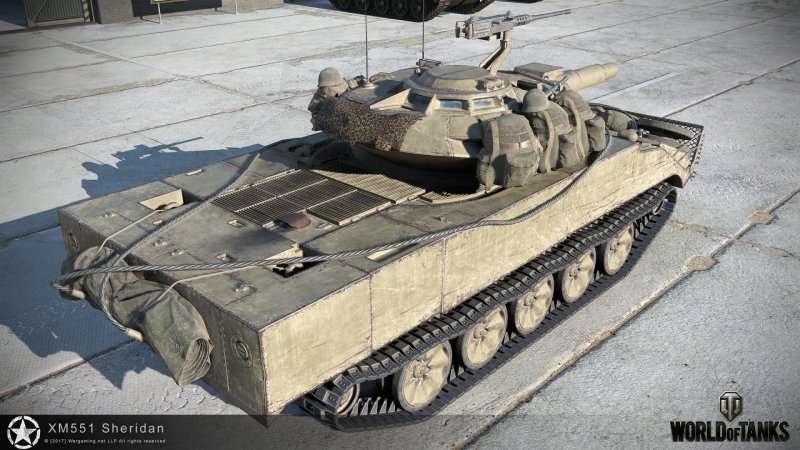Танк xm551 Sheridan